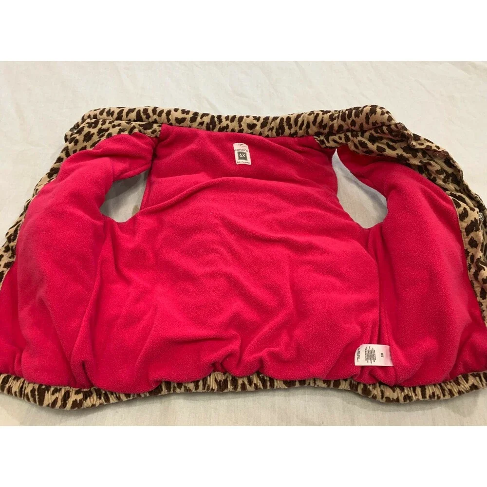 CARTERS CORDUROY GIRLS VEST SIZE 6X